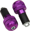 K&S TECHNOLOGIES Anti-Vibration Handlebar End - Purple 15-6007