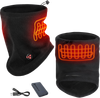 GERBING HEATED CLOTHING 5 V Heated Fleece Neck Gaiter - Black GER-GF-5V-B