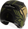 W/ Led Light Matte Black/Green