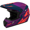 Matte Purple/Coral/Blue