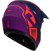 Matte Purple/Coral/Blue