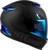 Black/Blue Chrome