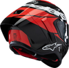 Carbon/Red/White