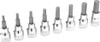 8 Pc 3/8" Sae Hex Bit Set