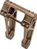 KODLIN USA Fastback Risers - 10" - Bronze K55121B