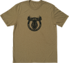 MOOSE OFFROAD MUD Badge T-Shirt - Brown - Small 3030-24381