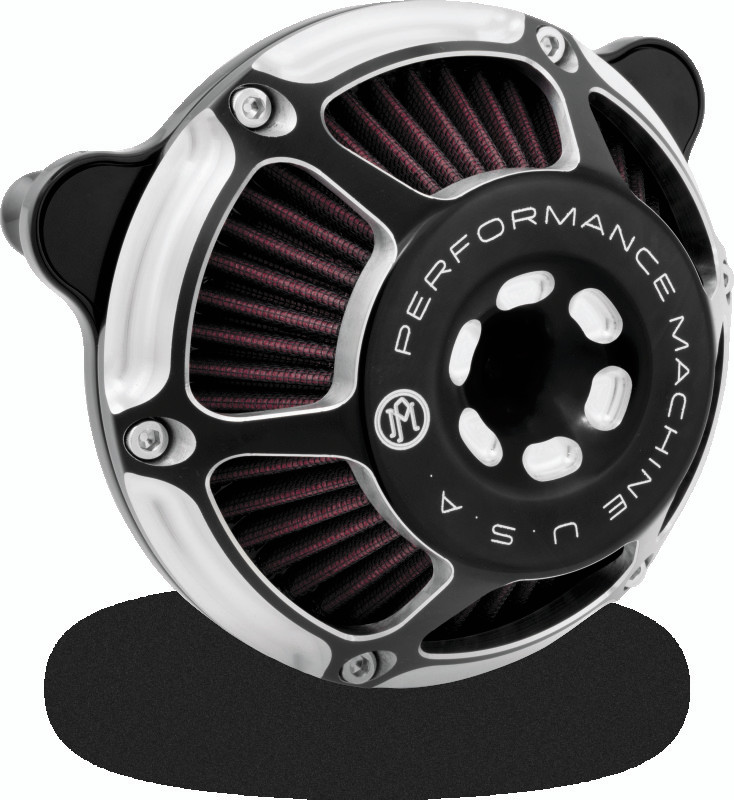 Performance Machine Max HP Air Cleaner for Harley Davidson - Contrast Cut Part #0206-2081-BM