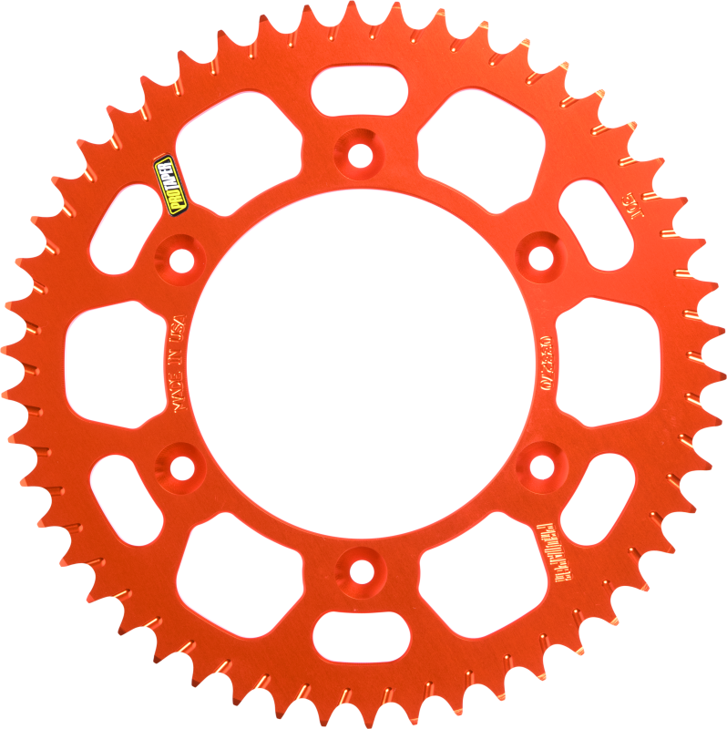ProTaper KTM 85SX-105SX Rear Orange Sprocket – 50 Teeth, CNC Machined Aluminum for Powersports