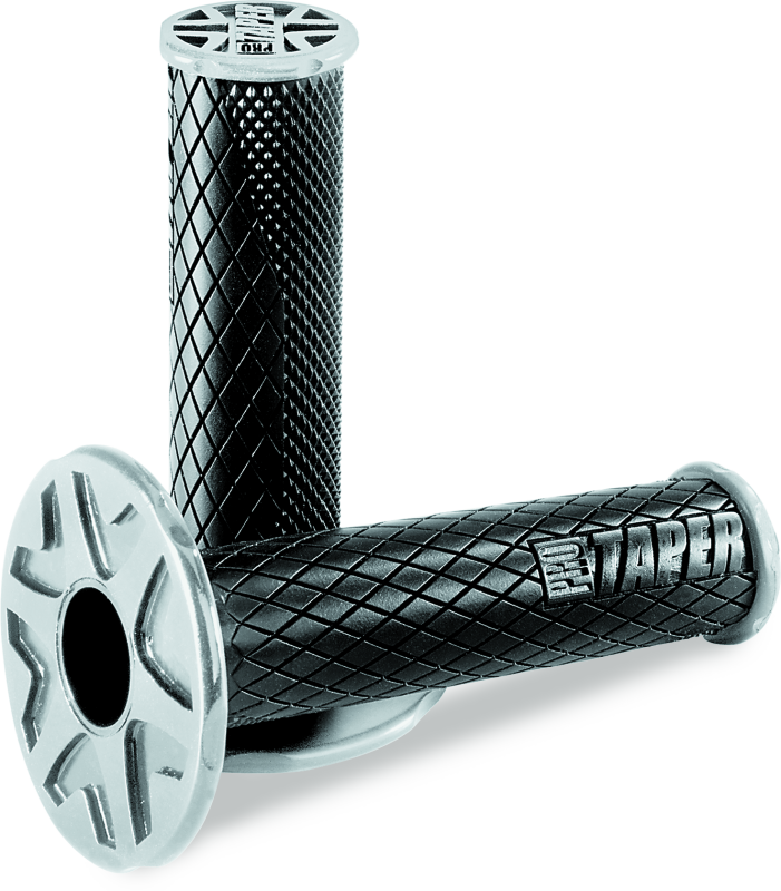 ProTaper Full Diamond Dual Density MX Grips - Black (Part Number 024800)