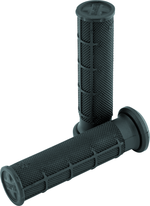 ProTaper 1/2 Waffle ATV Grips - Soft Black for Powersports Vehicles