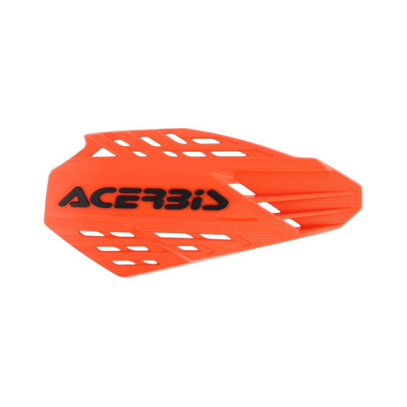Acerbis Linear Vented Handguard - Orange/Black for Powersports Vehicles, Part #2987615225