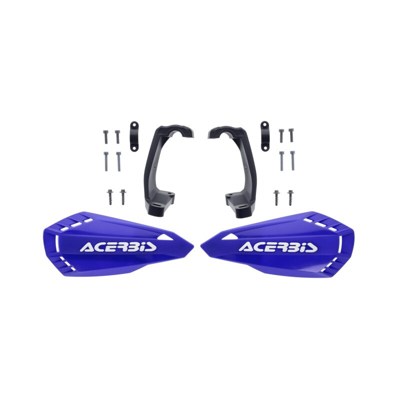 Acerbis Firstmoto MX Handguard in Blue – Durable Powersports Hand Protection