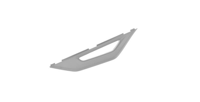 Acerbis 21+ Honda CRF250R/RX, CRF450R/RX, and CRF450R-S Lower Side Panel - Gray