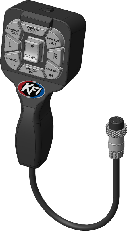 KFI Pro-V Plow Hand Remote Replacement – Universal Control for UTV Winches and V-Plows