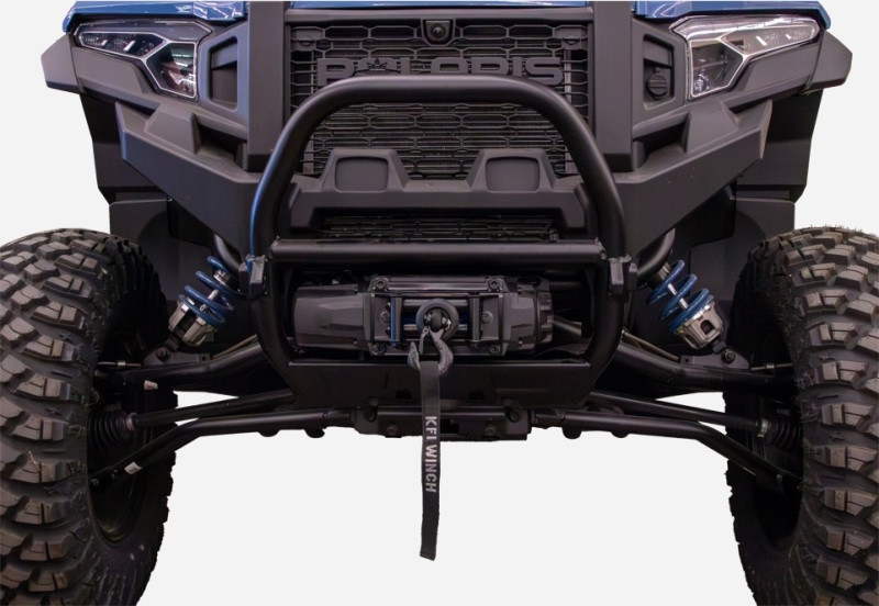 KFI Polaris Xpedition Roller Fairlead Conversion Bracket - Improve Winch Performance and Cable Longevity