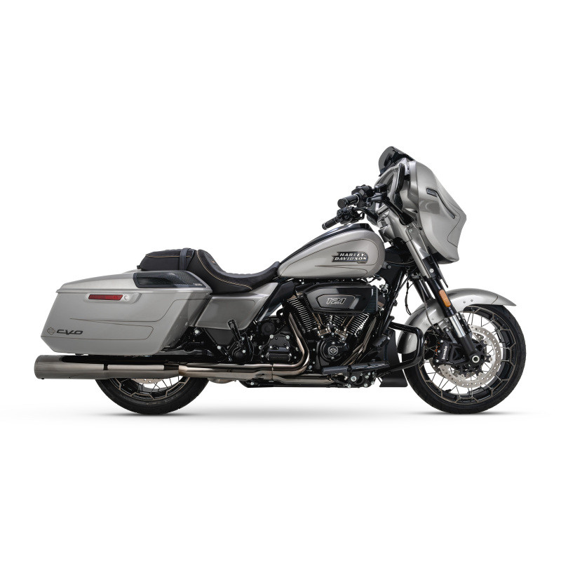 Vance & Hines 17-23 Harley-Davidson CVO/Touring Hi-Output Slip-On Exhaust in Dark Chrome