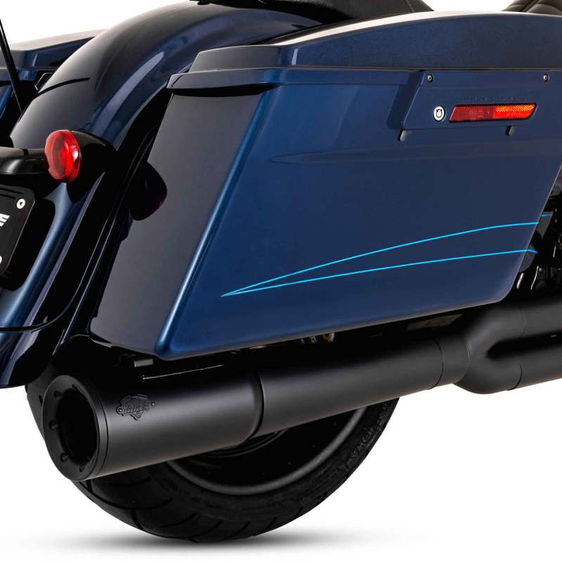 Vance & Hines HD Dresser 17-22 Pro Pipe 2-1 Full System Exhaust with PCX Technology in Black