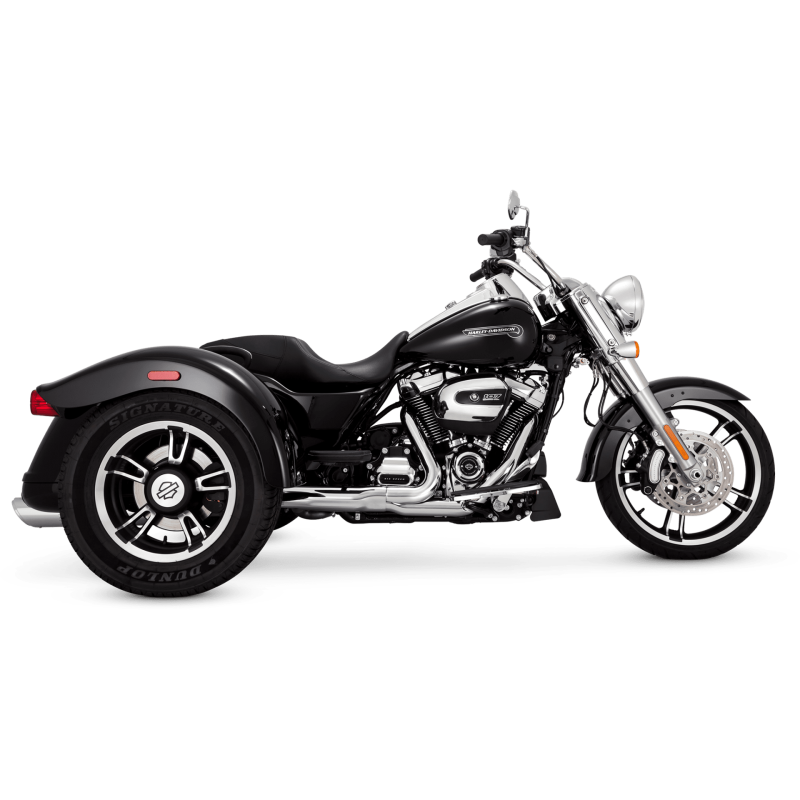 Vance & Hines Twin Slash Slip-On Exhaust for Harley-Davidson FLRT Freewheeler 2017-2022