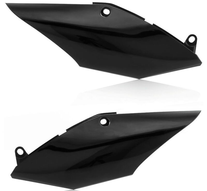 Acerbis Black Side Panels for Honda CRF250R/CRF450R/CRF450R-S/CRF250RX/CRF450RX (Part #2630670001)