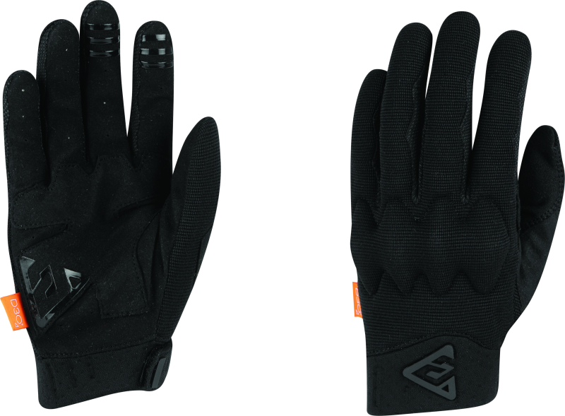 Answer Paragon Gloves Black - Small for Powersports Racing and Riding