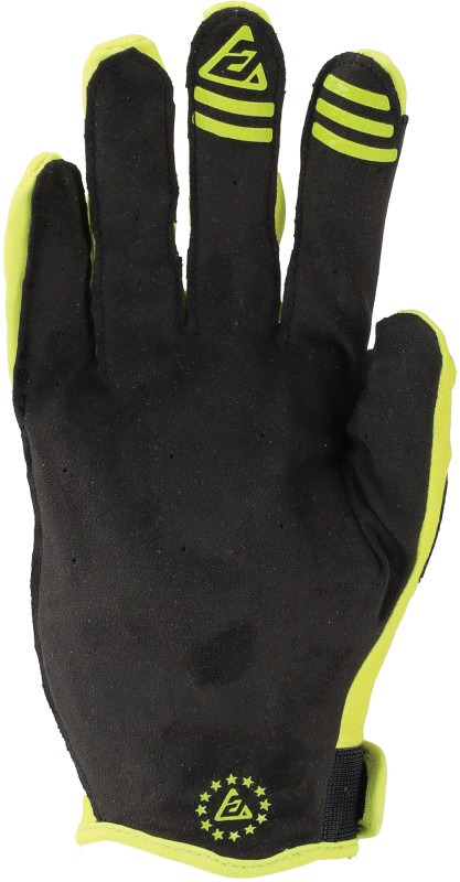 Answer Ascent Gloves Hyper Acid/Black – Lightweight Powersports Gloves for Maximum Comfort and Mobility