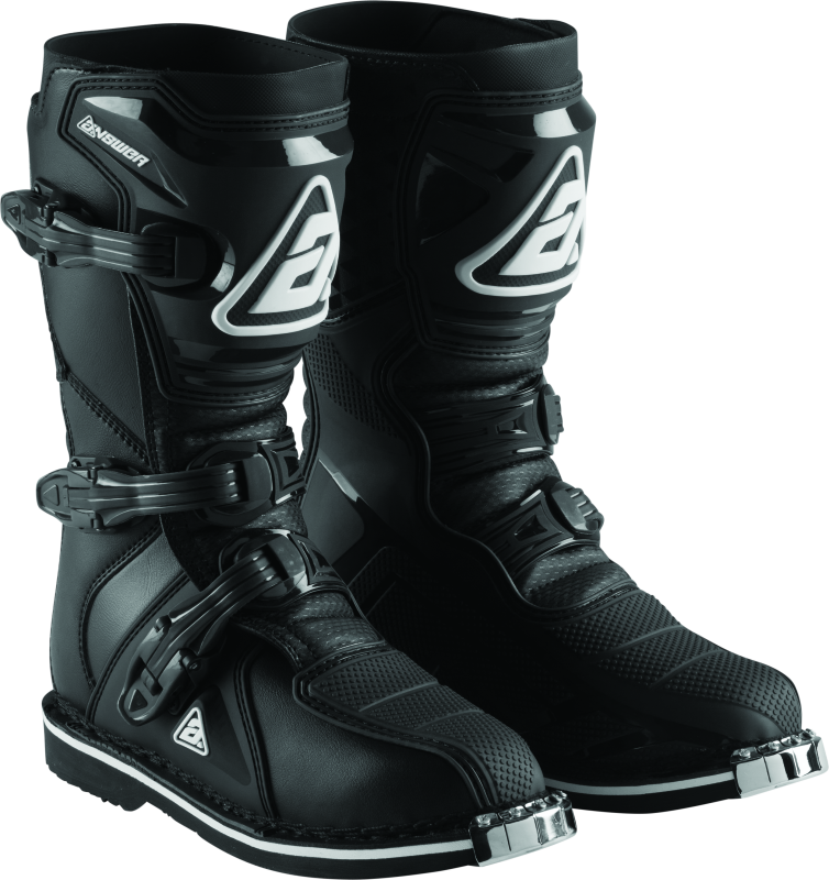 Answer AR1 Youth Motocross Boots - Model 445221, Black