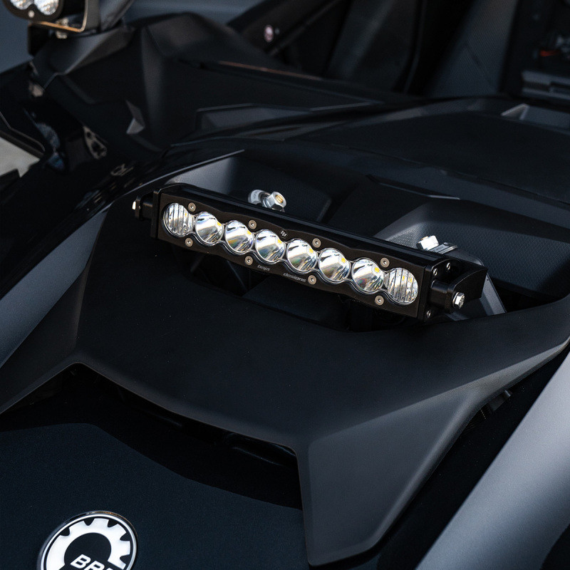 Baja Designs Can-Am Maverick R 10-Inch S8 Shock Tower Kit - Clear
