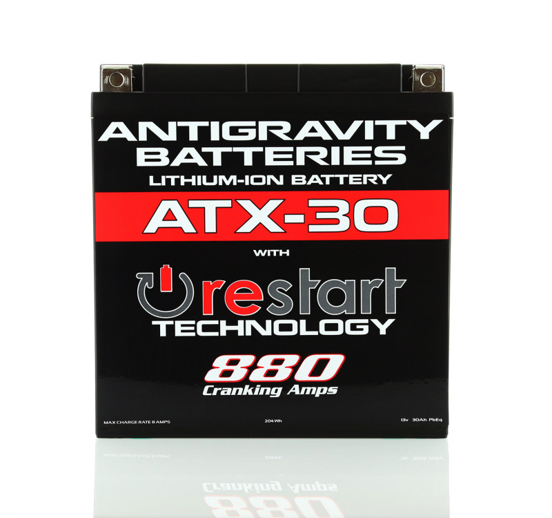 Antigravity Batteries YTX30 Lithium Battery with Re-Start Technology - Powersports