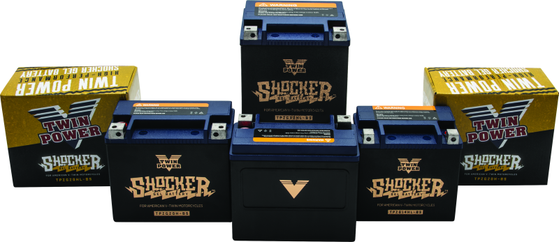 Twin Power YTX-14L Shocker Gel Battery – Reliable Power for Harley Davidson Motorcycles