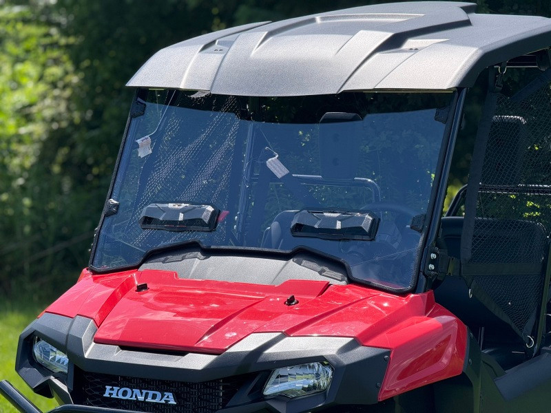 Seizmik Versa-Fold Windshield for Honda Pioneer 700 – 14-25 Model, UV Protected, Tool-Less Flip Conversion