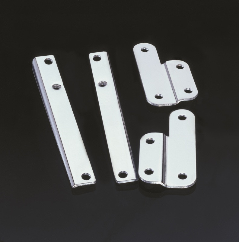 National Cycle 49-93 Harley-Davidson FL Beaded Wide Mount Chrome Kit