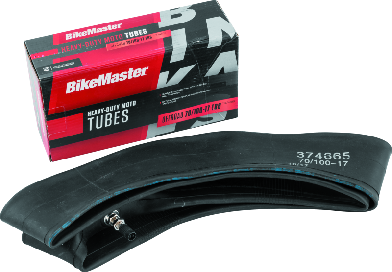 BikeMaster 70/100-17 TR6 Heavy-Duty Tube for Powersports Vehicles
