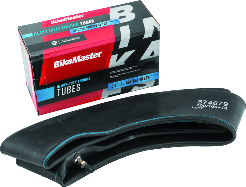BikeMaster 100/100-18 TR6 Heavy-Duty Enduro Tube for Off-Road Motorcycles