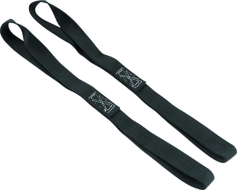 BikeMaster Tiedown Extension 18in - Black for Secure Cargo Straps