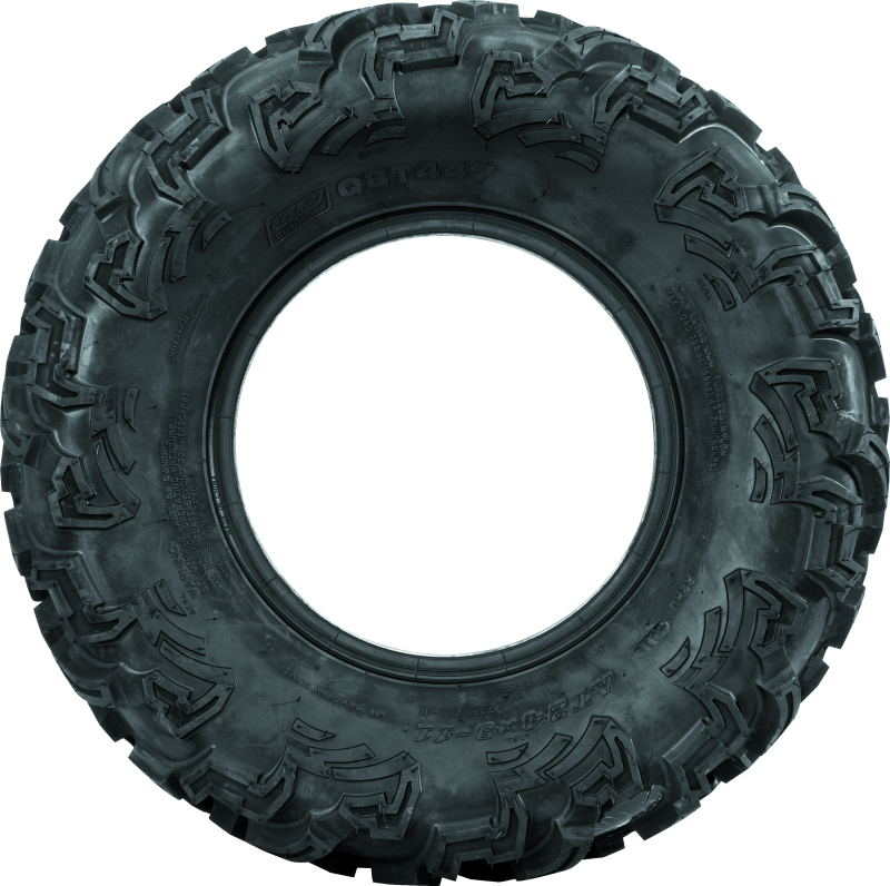 QuadBoss QBT447 Utility Tire - 24x9-11 6-Ply for ATV and UTV Off-Road Performance