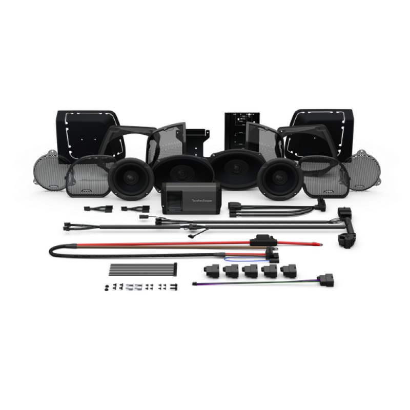 Rockford Fosgate HD14-STG3 Stage 3 Audio Kit for 2014+ Harley-Davidson Road Glide and Street Glide