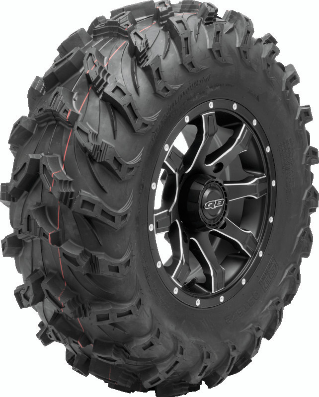 QuadBoss QBT673 Mud Tire - 30x10-14 6-Ply for Off-Road Mudding and Terrain