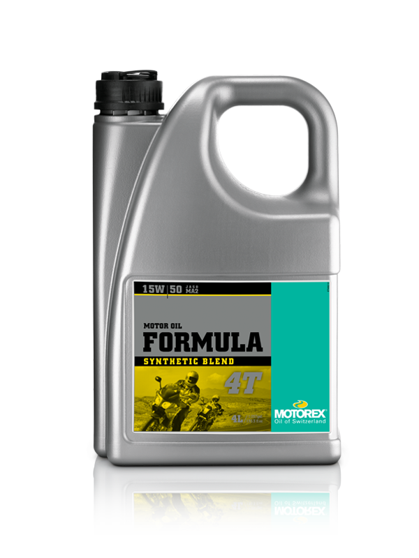 Motorex Formula Motor Oil 4T 15W-50 - 4 Quart Container