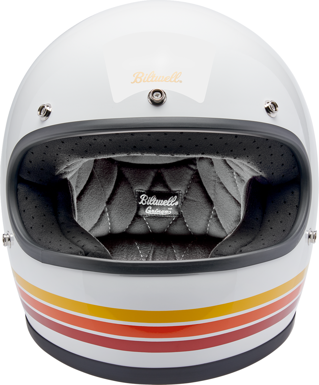 BILTWELL Gringo Helmet Sunset Spectrum 2XL - Lightweight Impact-Resistant Motorcycle Helmet