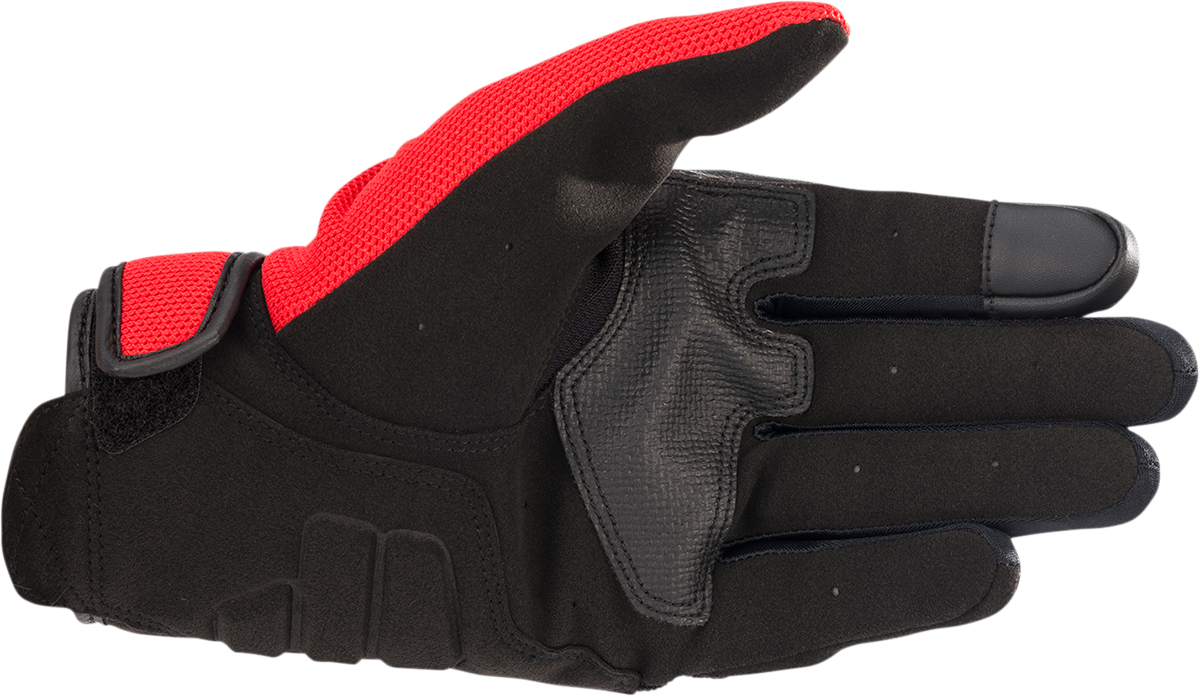 Alpinestars Honda Copper Gloves 2XL - Impact-Resistant Motorcycle Gloves with Full Synthetic Suede Palm and Touchscreen Compatibility