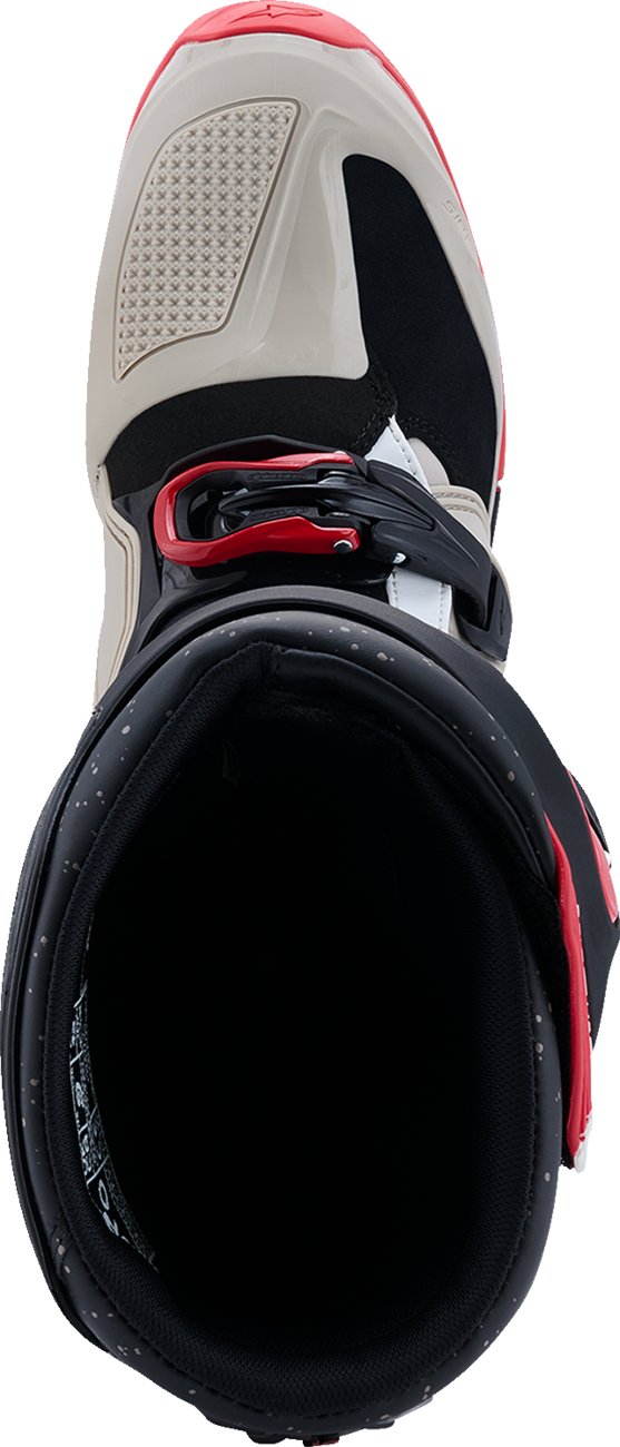 Alpinestars Tech 7 Enduro Boots - Black, Light Gray & Bright Red, US 13 (Part #2010426-1903-13)