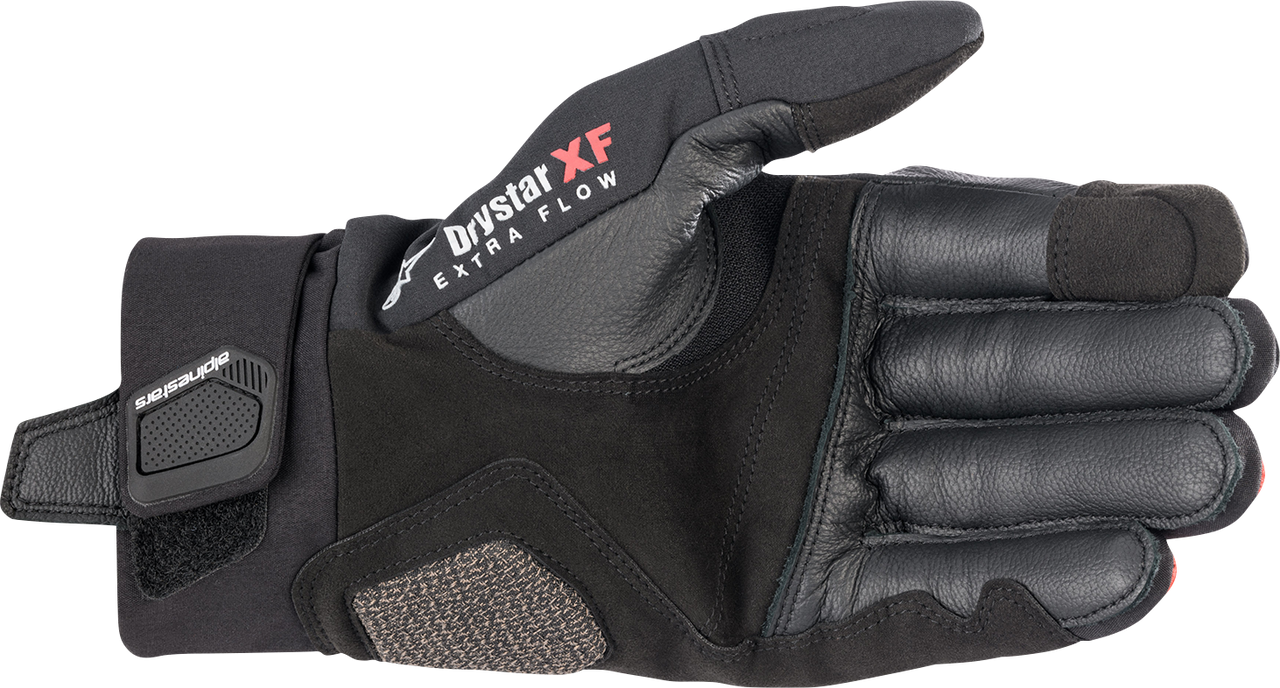 Alpinestars Hyde XT DrystarXF® Gloves - Large, Black and Bright Red - Part 3522523-1303-L
