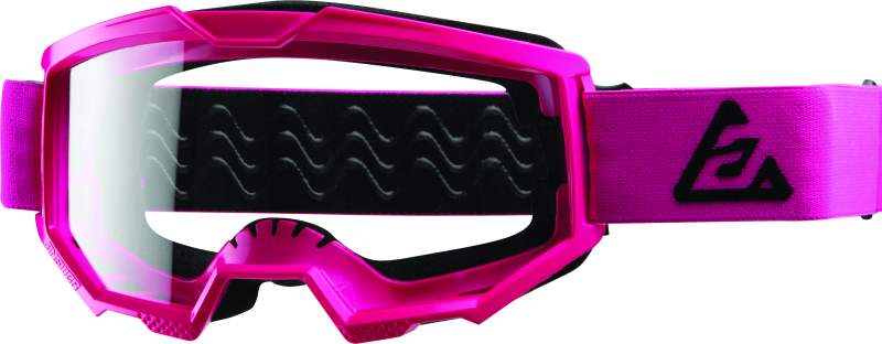 Answer Apex 1 Goggles Pink/Black for Adults - Powersports Helmet Compatible