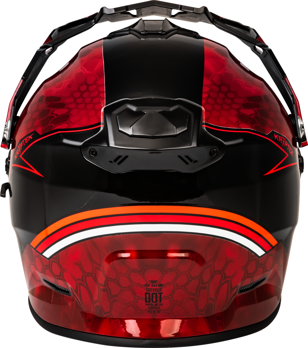 Fly Racing Trekker CW Conceal Helmet Dual Shield Red/Black - Part 73-313582X