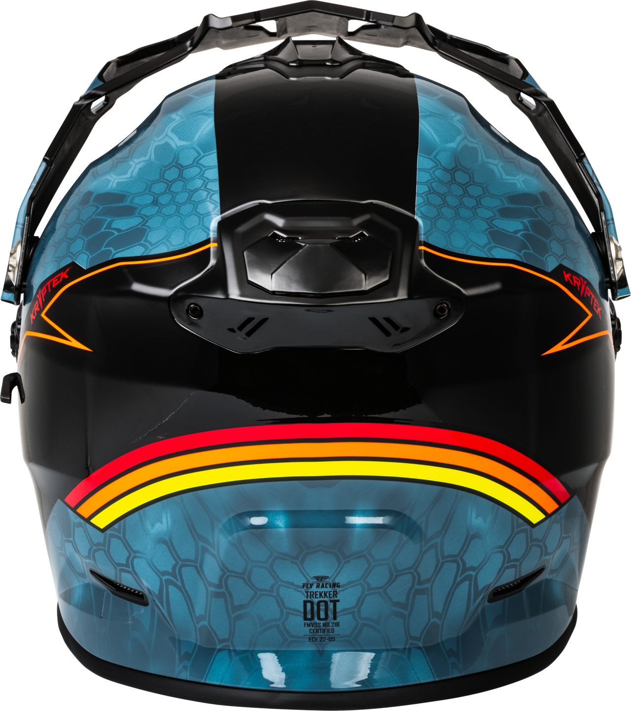 Fly Racing Trekker Kryptek Conceal Helmet Slate/Black/Red Medium