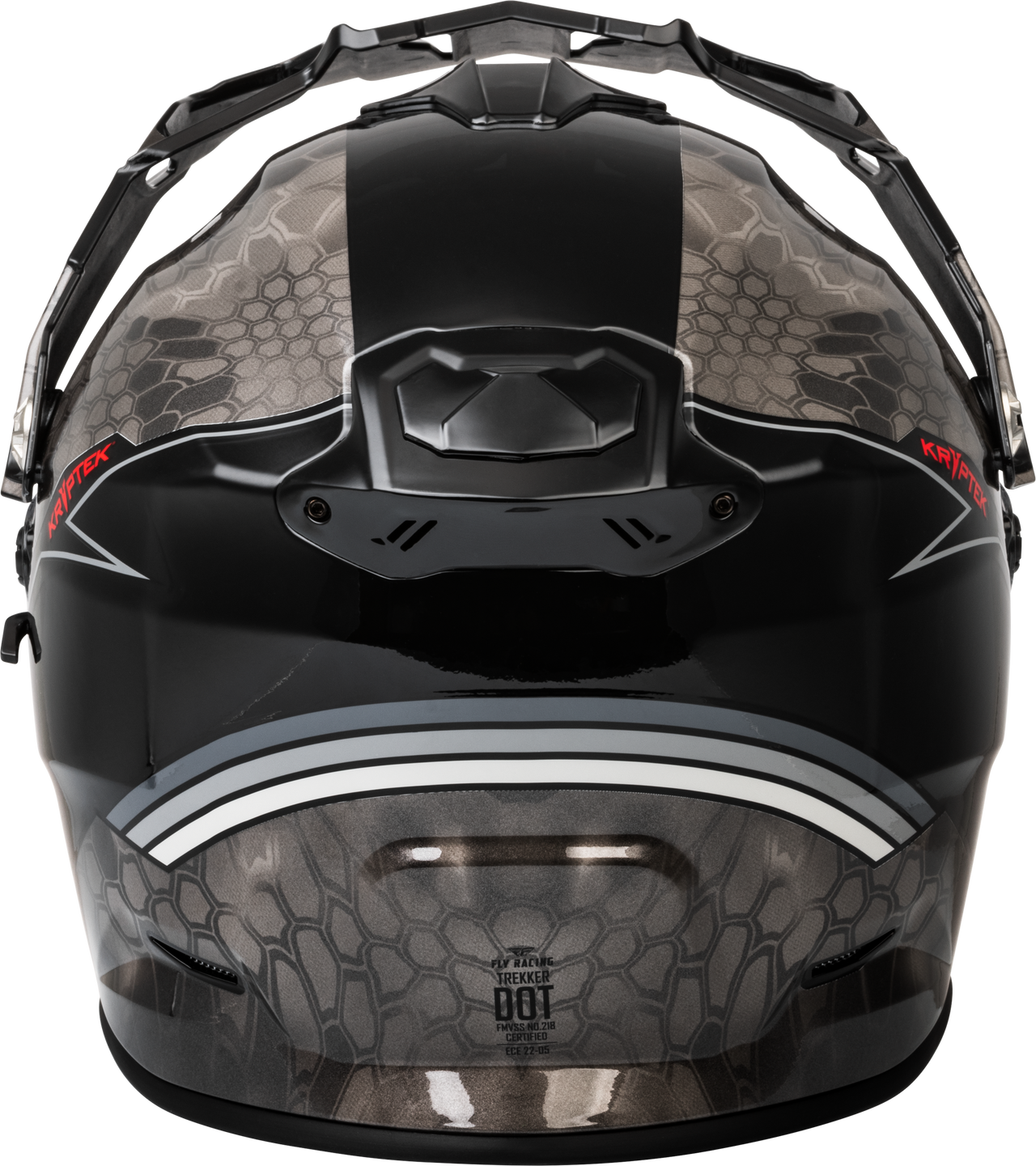 Fly Racing Trekker Kryptek Conceal Helmet Black/Grey/White Large