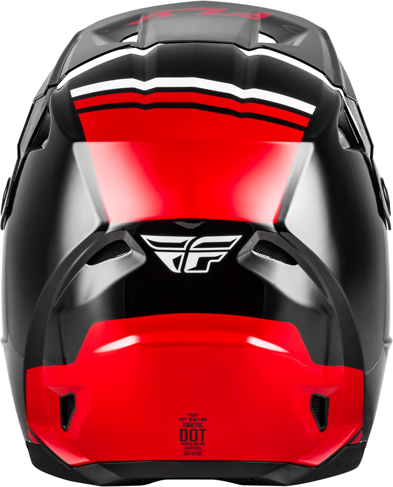 FLY Racing Kinetic Verdict Helmet Black/Red/White XL – Off-Road Motorcycle Helmet with Advanced Ventilation and Safety Features