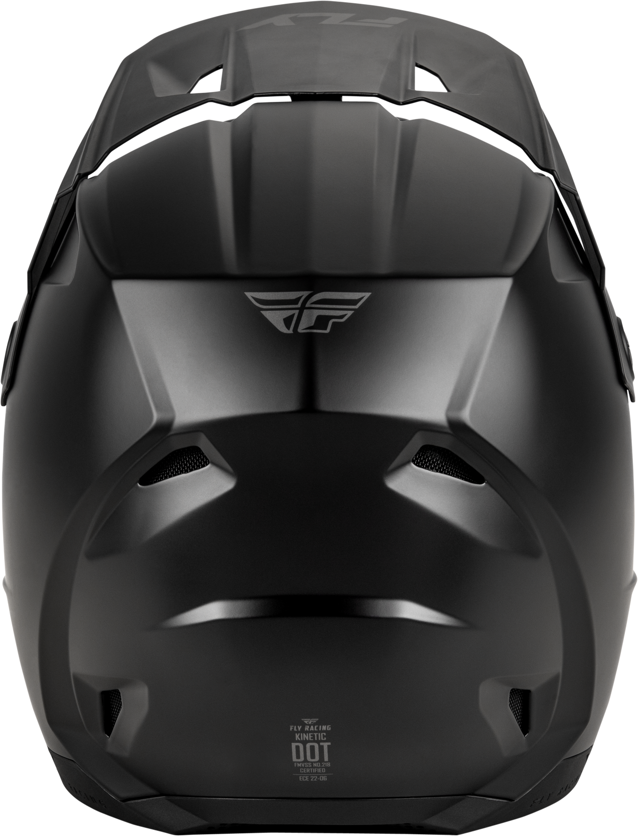 Fly Racing Youth Kinetic Solid Helmet Matte Black - Part A0030834YL