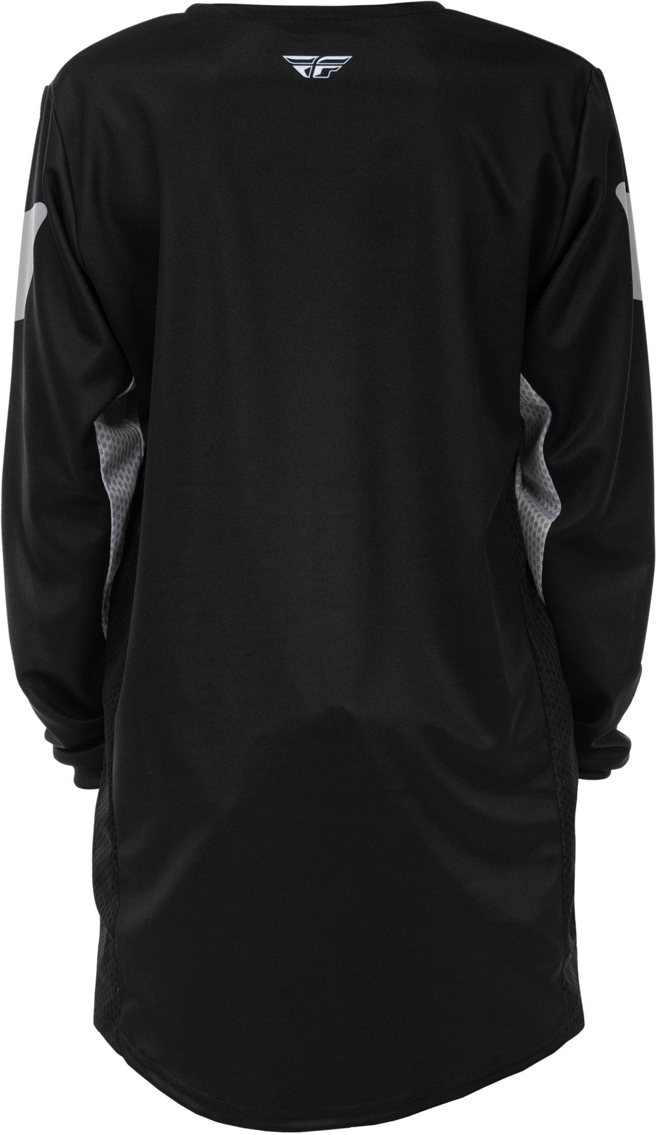 Fly Racing Youth Kinetic Jersey Black/Grey YM – Lightweight Performance Motocross Jersey