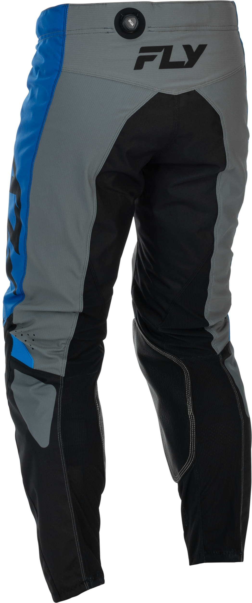 Fly Racing Kinetic Pants Blue/Grey/Black Size 40 – Durable Motorcycle Riding Pants with Adjustable Fit and Ventilation